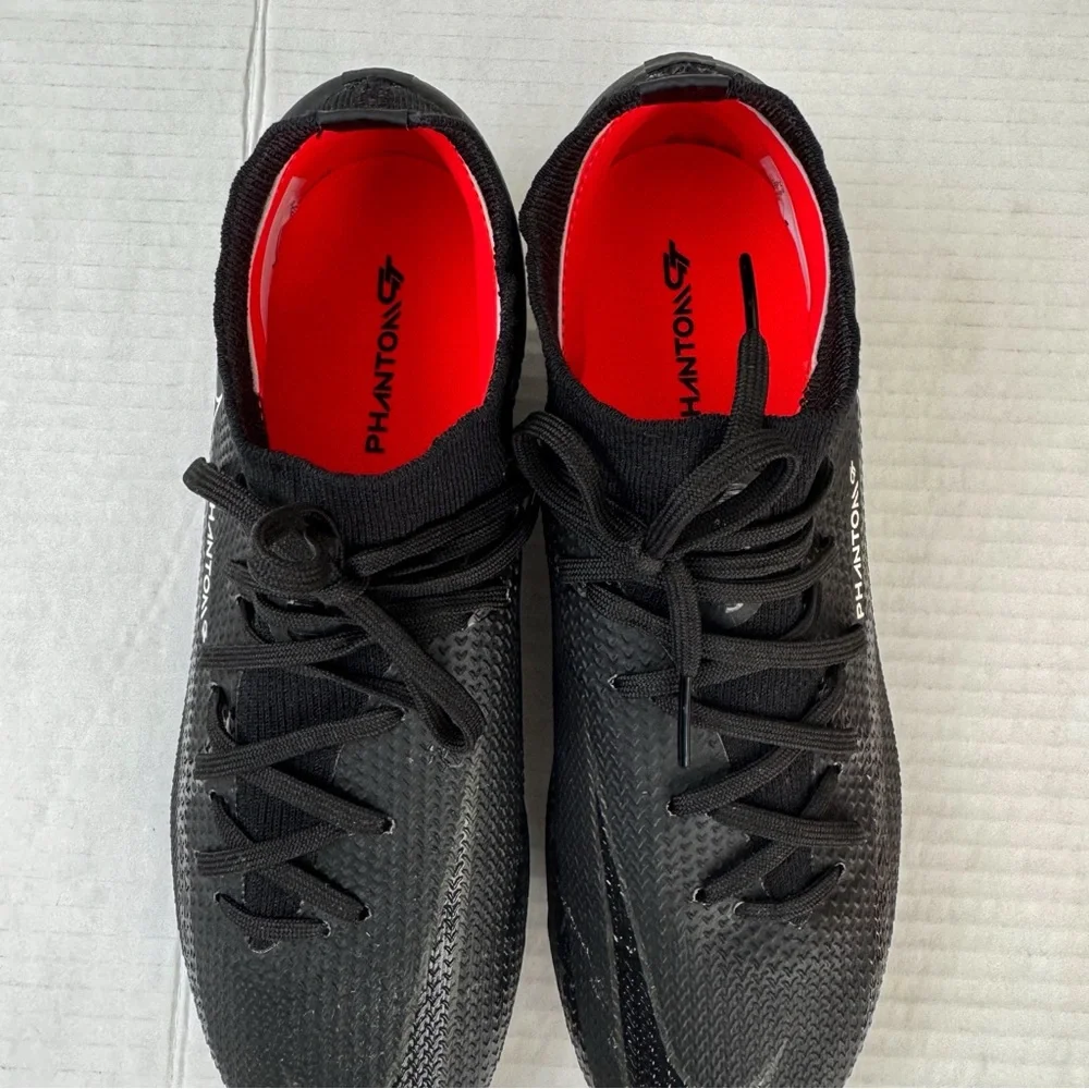 New Nike Phantom GT2 Pro Dynamic fit FG soccer cleats black gray 5.5 M / 7 W - Picture 5 of 10